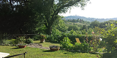 Bed and Breakfast San Gimignano Toskana mit Pool