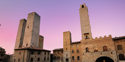 Typical events near San Gimignano